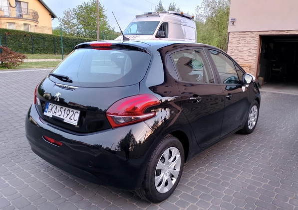 Peugeot 208 cena 39990 przebieg: 19000, rok produkcji 2019 z Kartuzy małe 191